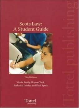 Image of Scots Law by Bryan Clark Paperback
