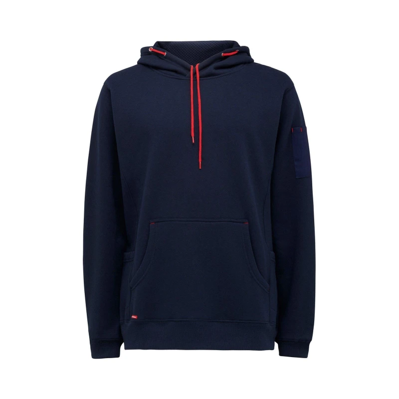 Image of Hard Yakka Brushed Fleece Hoodie Navy male Sml