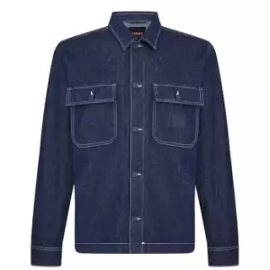 Image of Boss Overshirt - Blue