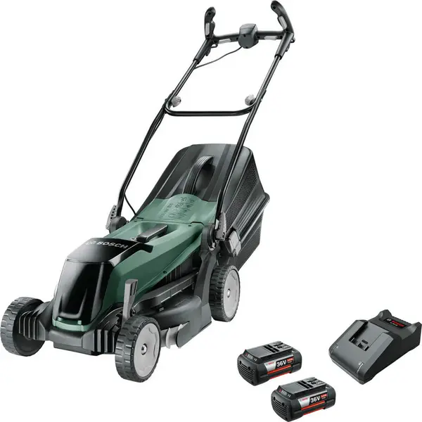 image of Bosch EasyRotak 36-550 36V 2 x 4Ah Li-ion Cordless Rotary Lawnmower