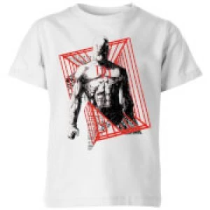 Image of Marvel Knights Daredevil Cage Kids T-Shirt - White - 11-12 Years