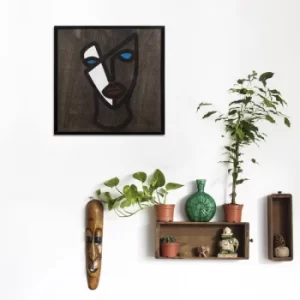 Image of Freedom Black White Decorative Wooden Wall Accessory