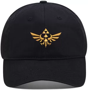 Image of Nintendo Zelda Embroidered Cap - Black