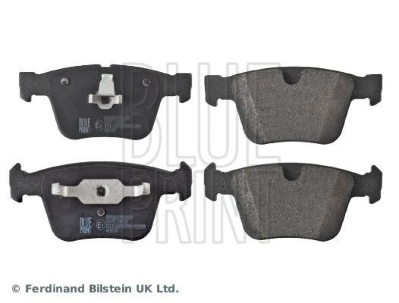 Image of Blue PRINT Brake pad set Blue PRINT ADU174263