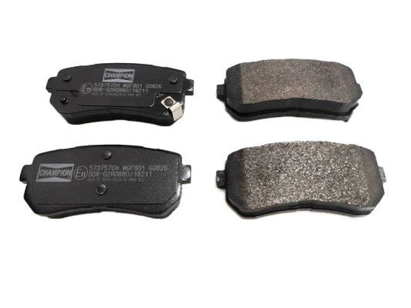 Image of CHAMPION 573757CH Brake pad set with acoustic wear warning Brake Pad Set,disc brake (402)
