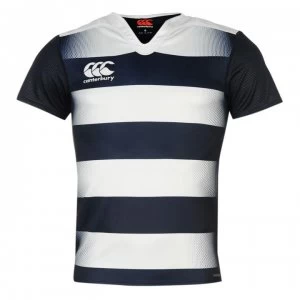 image of Canterbury Hoop Challenger Jersey Mens - Navy/White