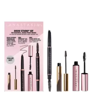 Image of Anastasia Beverly Hills Brow Studio Kit (Various Shades) - Medium Brown