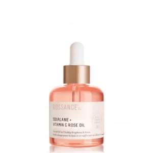 image of Biossance Squalane and Vitamin C Rose Oil 30ml