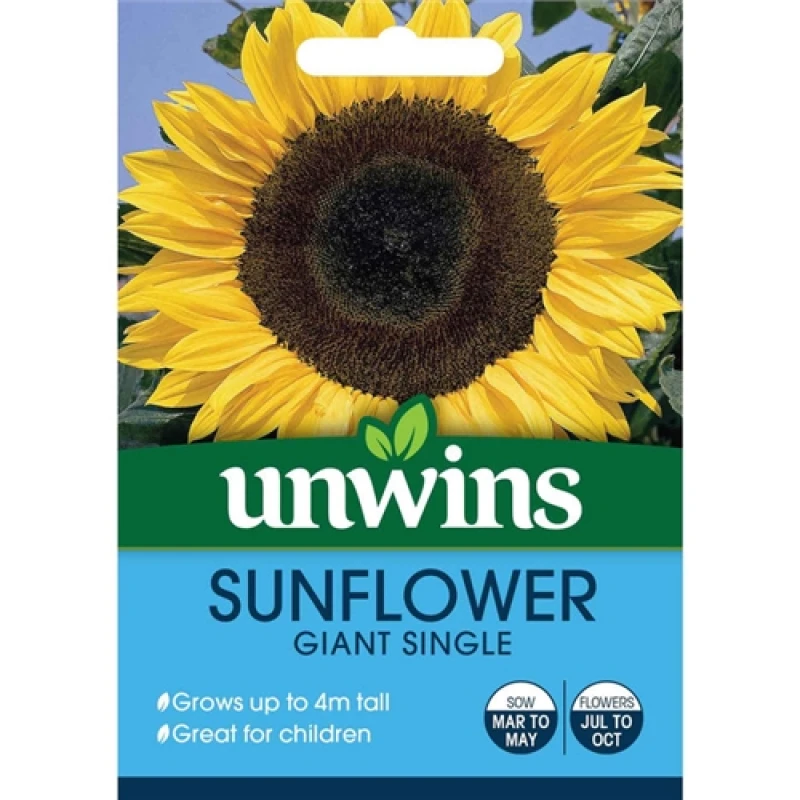 Image of Unwins Sunflower Giant Single