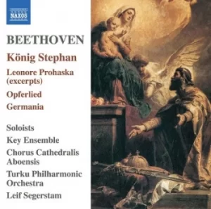 image of Beethoven Konig Stephen/Leonore Prohaska/Opferlied/Germania by Ludwig van Beethoven CD Album