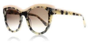 image of Stella McCartney 0021S Sunglasses Beige/Print 002 51mm