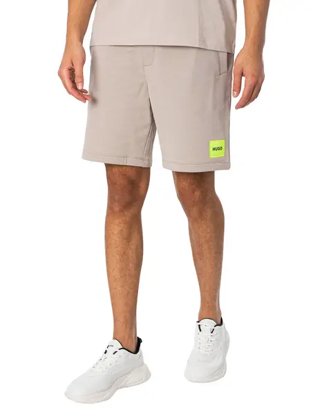 Image of HUGO Diz222 Sweat Shorts Light/Pastel Grey M