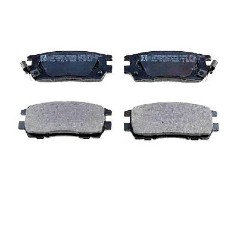 Image of ZIMMERMANN 21840.145.1 Brake pad set Rear Axle, with acoustic wear warning, Photo corresponds to scope of supply Brake Pad Set,disc brake (402)