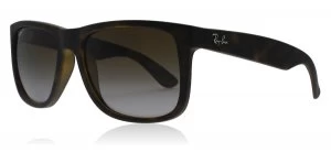 Ray-Ban Justin Sunglasses Havana Rubber 865/T5 Polariserade 55mm