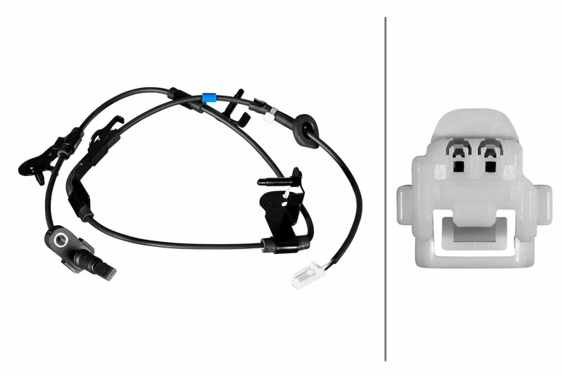 Image of HELLA ABS sensor HELLA 6PU 358 217-541