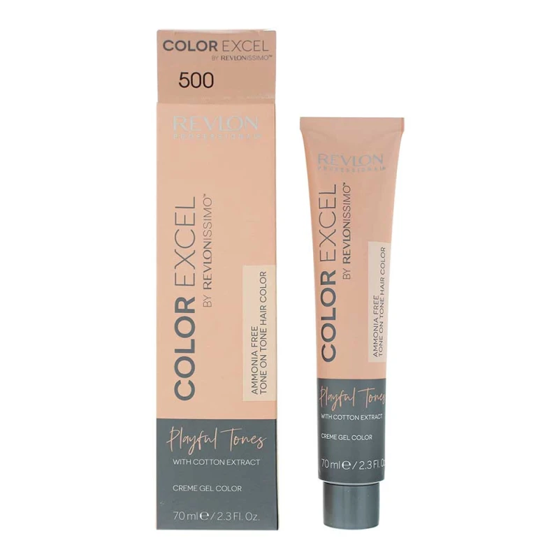 Image of Revlon Color Excel Playful Tones 500 Creme Gel Color 70ml