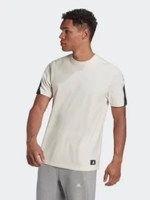 Image of adidas Future Icons Single Jersey Tee, White Size M Men