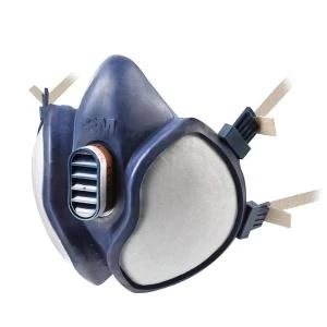 image of 3M Respirator Half Mask Lightweight Blue 4251