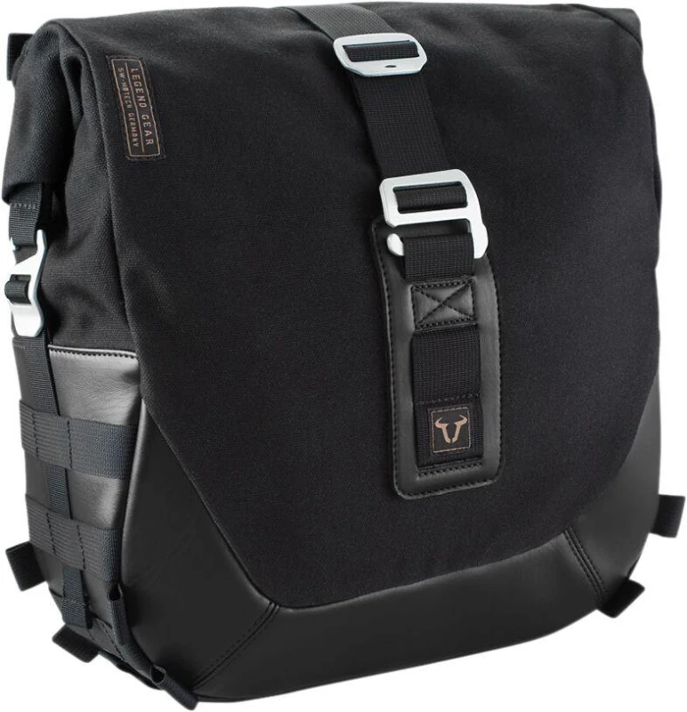 Image of BC.HTA.00.402.10200R - BC.HTA.00.402.10200R - SW Motech Legend Side Pannier Bag System Lc - Yamaha XTZ 690 2019-2020 - Black BC.HTA.00.402.10200