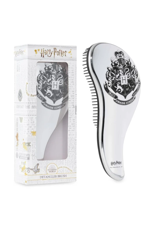 Image of Harry Potter Hair Brush Grey Silver female