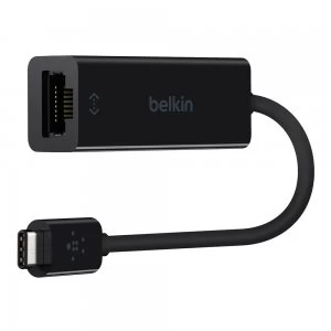 Image of Belkin USB Type C to Ethernet Adapter