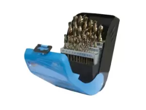 image of Silverline 783089 Cobalt Drill Bit Set 25pce 1 - 13mm