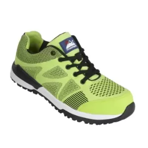 Image of Lime Non Metallic Trainer Size 8/42