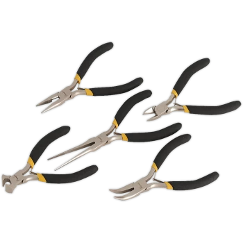 image of Sealey 5 Piece Mini Plier Set