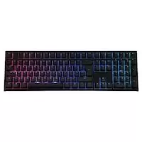 Image of Ducky One2 RGB USB Mechanical Gaming Keyboard Speed Silver Cherry MX Switch UK Layout