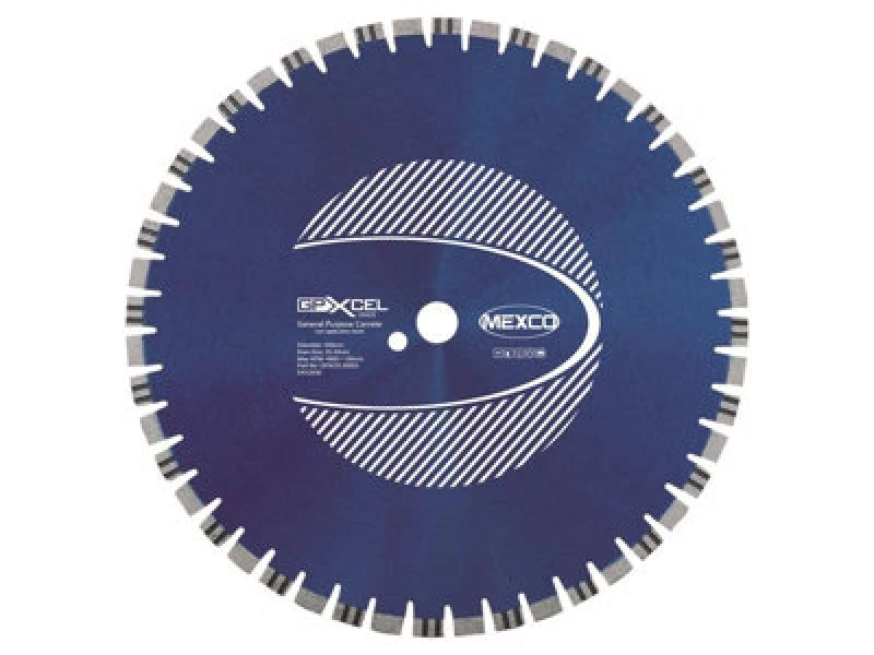 Image of Mexco Gpxcel40025 Xcel Grade Concrete Diamond Blade 400 X 25mm Mexgpxl40025