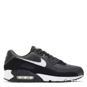 Image of Nike Air Max 90 Trainers - Black