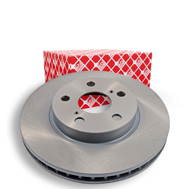 Image of FEBI BILSTEIN 15295 Brake disc Front Axle, internally vented, Coated Brake Disc (82)