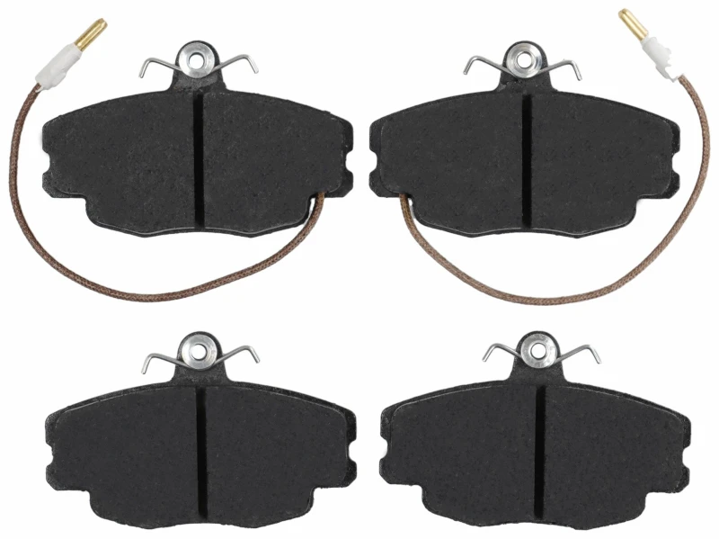 Image of TRW GDB807 Brake pad set incl. wear warning contact, with brake caliper screws Brake Pad Set,disc brake (402)