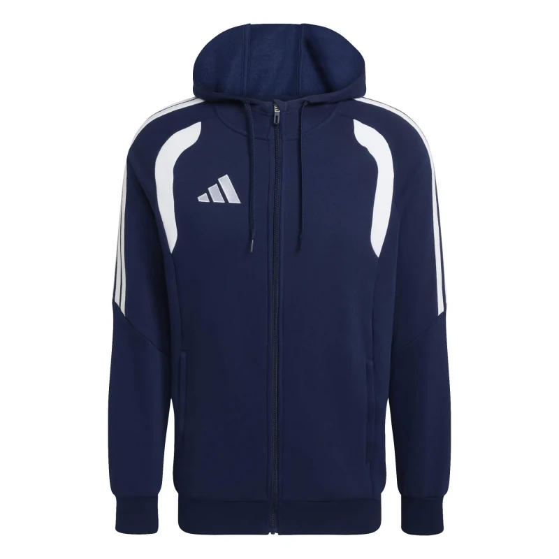 Image of Adidas Zip-up hoodie adidas Tiro26 League Bleu Male XS