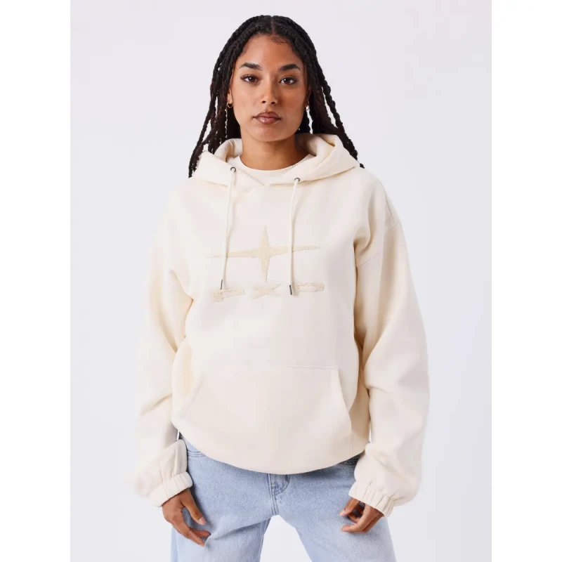 Image of Project X Paris Womens hooded sweatshirt Project X Paris Cosy Blanc Female S