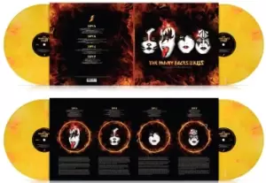 image of V.A. Many Faces Of Kiss LP multicolor