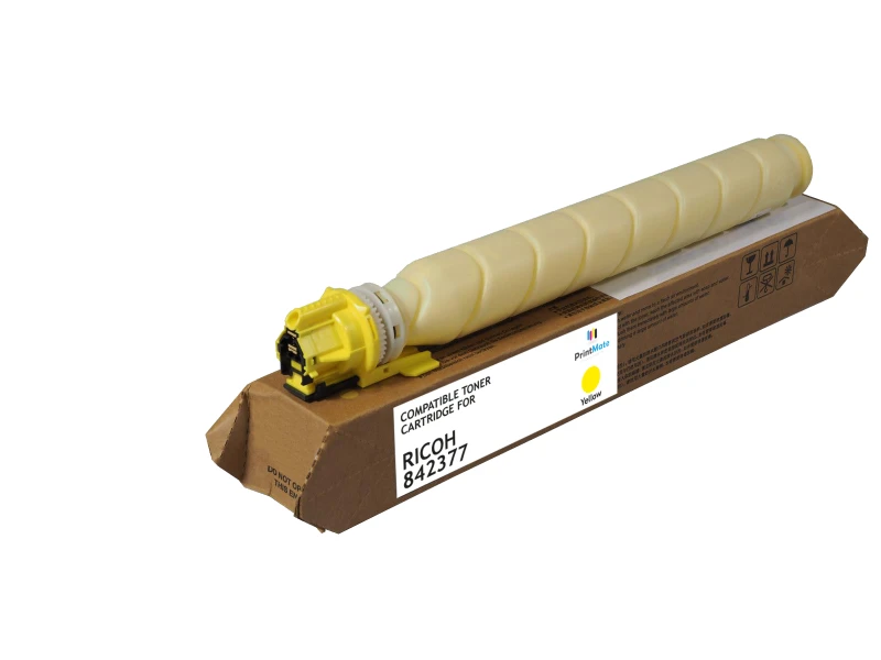 Image of PrintMate RICOH 842377. Compatible toner. Yellow 8000p