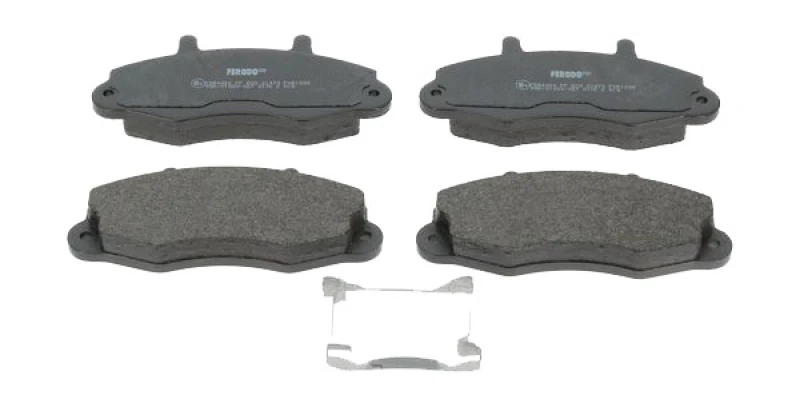 Image of FERODO FVR1338 Brake pad set with acoustic wear warning, without accessories Brake Pad Set,disc brake (402)