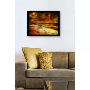 Image of SC0649 Multicolor Decorative Framed MDF Painting