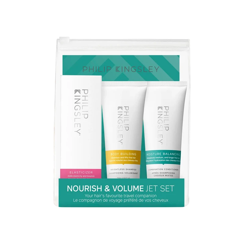 Image of Philip Kingsley Jet Set Nourish and Volume Gift Set