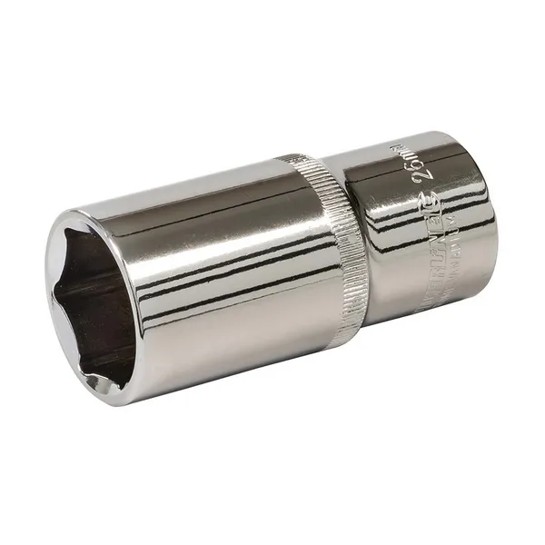 Image of Silverline Deep Socket 1/2" Drive 6pt Metric - 26mm 324782