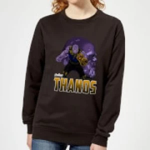 Image of Avengers Thanos Womens Sweatshirt - Black
