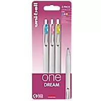 Image of Uni-ball Ballpoint Pen 238212721 Assorted 0.35mm Pack of 3
