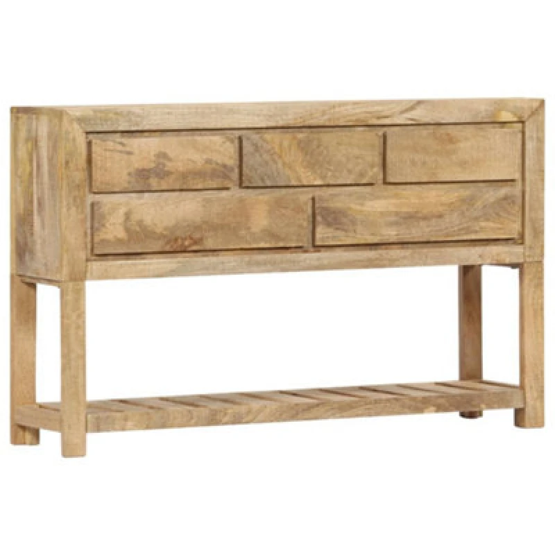 Image of VIDAXL Sideboard 120x30x75cm Solid Mango Wood Vidaxl 247479