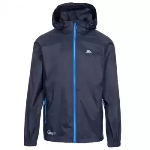 Image of Trespass Qikpac X Unisex Packaway Jacket (XS) (Nasvy/Blue)