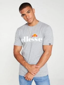 image of Ellesse Prado T-Shirt - Grey Marl Size M Men