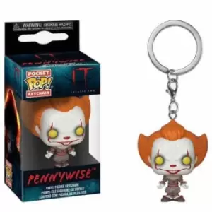 image of IT Chapter Two Pennywise with Open Arms Pocket Pop! Keychain