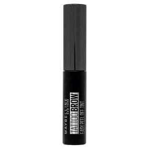 image of Maybelline Tattoo Brow Gel Peel Off Eyebrow Tint Black Brown