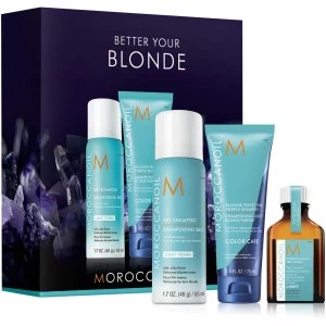 image of Moroccanoil Better Your Blonde Set