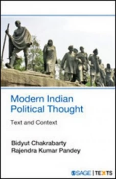 Image of Modern Indian Political Thought by Bidyut Chakrabarty Book
